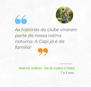 Moderno depoimento de cliente post do instagram